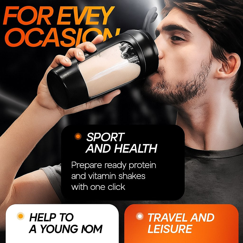 FitBland™ Electric Protein Shaker Bottle