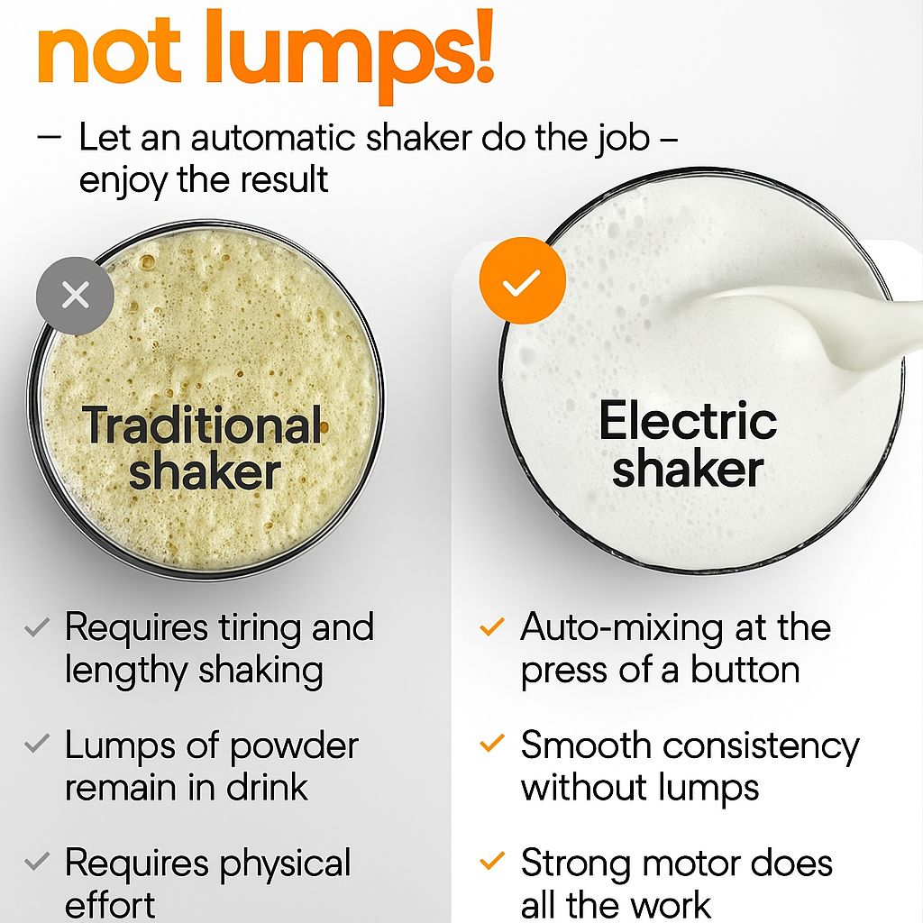 FitBland™ Electric Protein Shaker Bottle